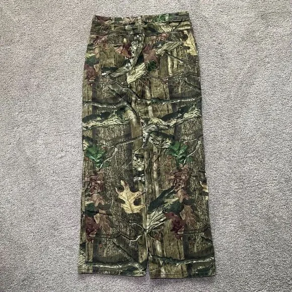 Mossy Oak Break-Up Infinity Men's Camouflage Hunting Jeans 30x30 Double Knee - Picture 2 of 6